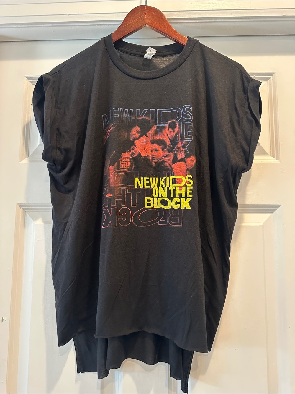 New Kids on the Block Hi-Lo Muscle Tee